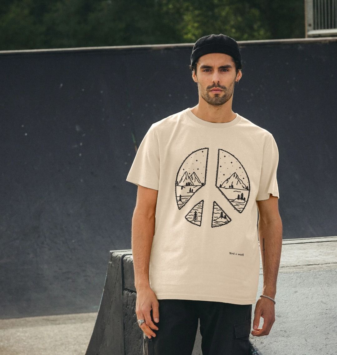 Peace + Mountains Classic T Shirt