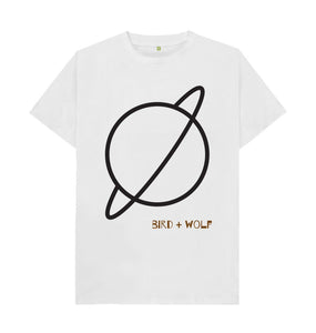 White Planet Ring Classic Tee