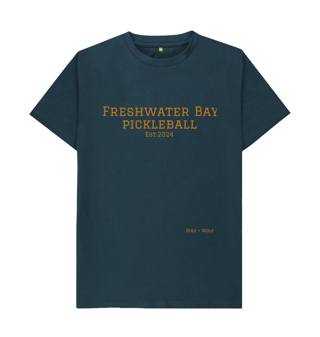 Denim Blue Freshwater Bay  Pickleball Classic Tee