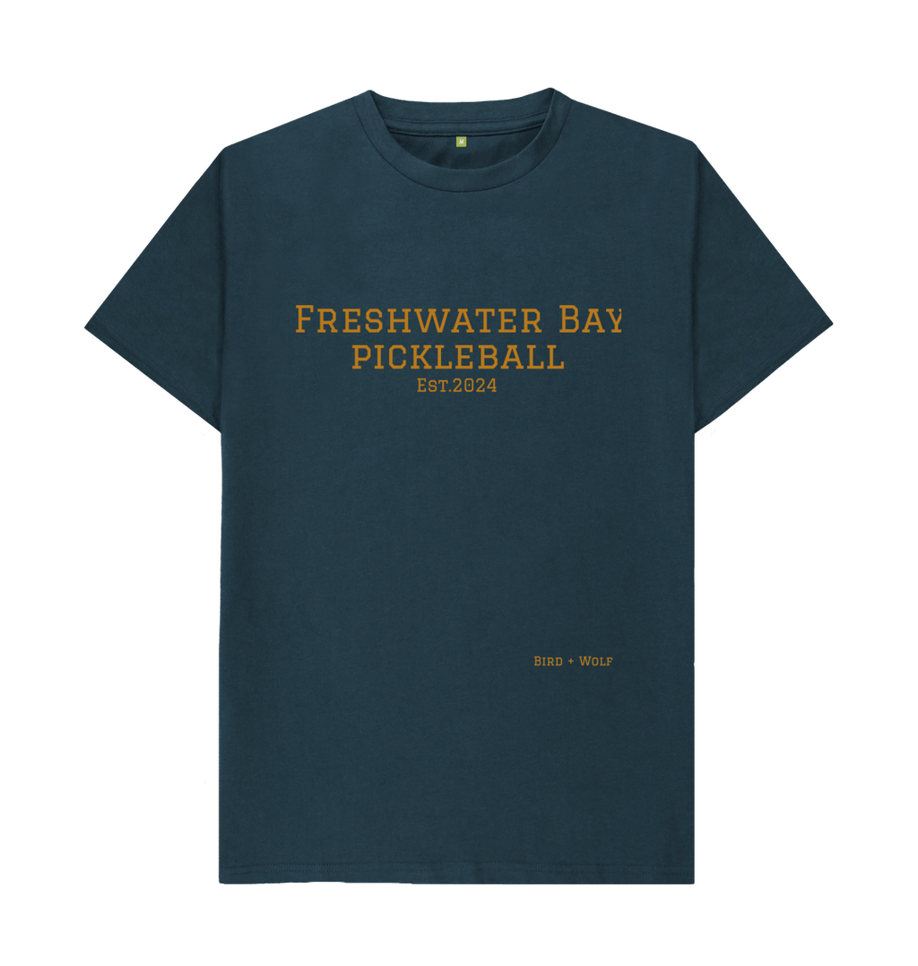 Denim Blue Freshwater Bay  Pickleball Classic Tee