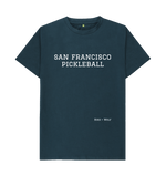 Denim Blue San Francisco Pickleball Classic Tee