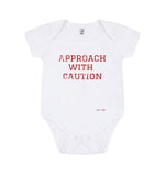 White Approach With Caution BabyGro