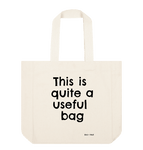 Natural This is quite a useful Bag Everything Bag