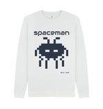 White Spaceman Cosy Sweatshirt