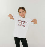 Approach With Caution Kids Tee