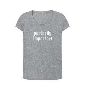 Athletic Grey Perfectly Imperfect Scoop Neck Tee