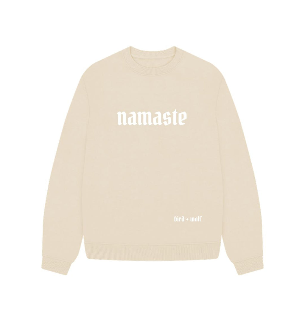 Oat Namaste Oversized Sweatshirt