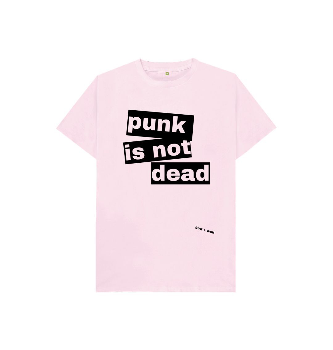 Pink Punk Is Not Dead Kids Tee
