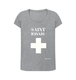 Athletic Grey Saint Sinner Scoop T Shirt