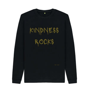 Black Kindness Rocks Comfy Sweatshirt