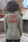 Bird + Wolf Love Wins Dutch Army Jacket