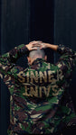 'Sinner Saint' Green Camo Jacket