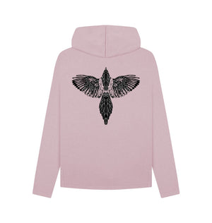 Mauve Wingspan Relaxed Hoodie