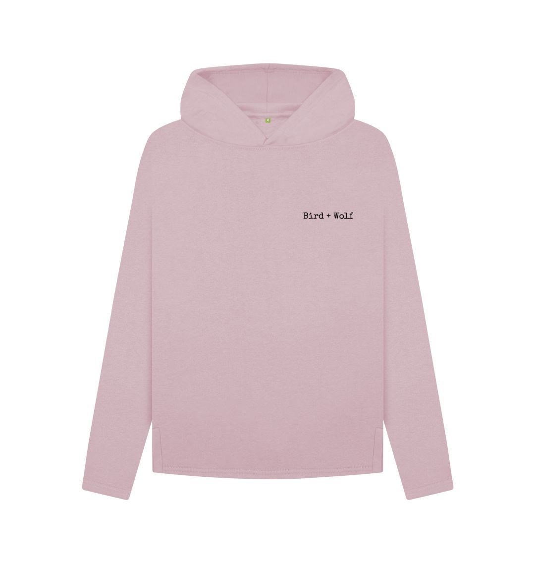 Mauve Wingspan Relaxed Hoodie