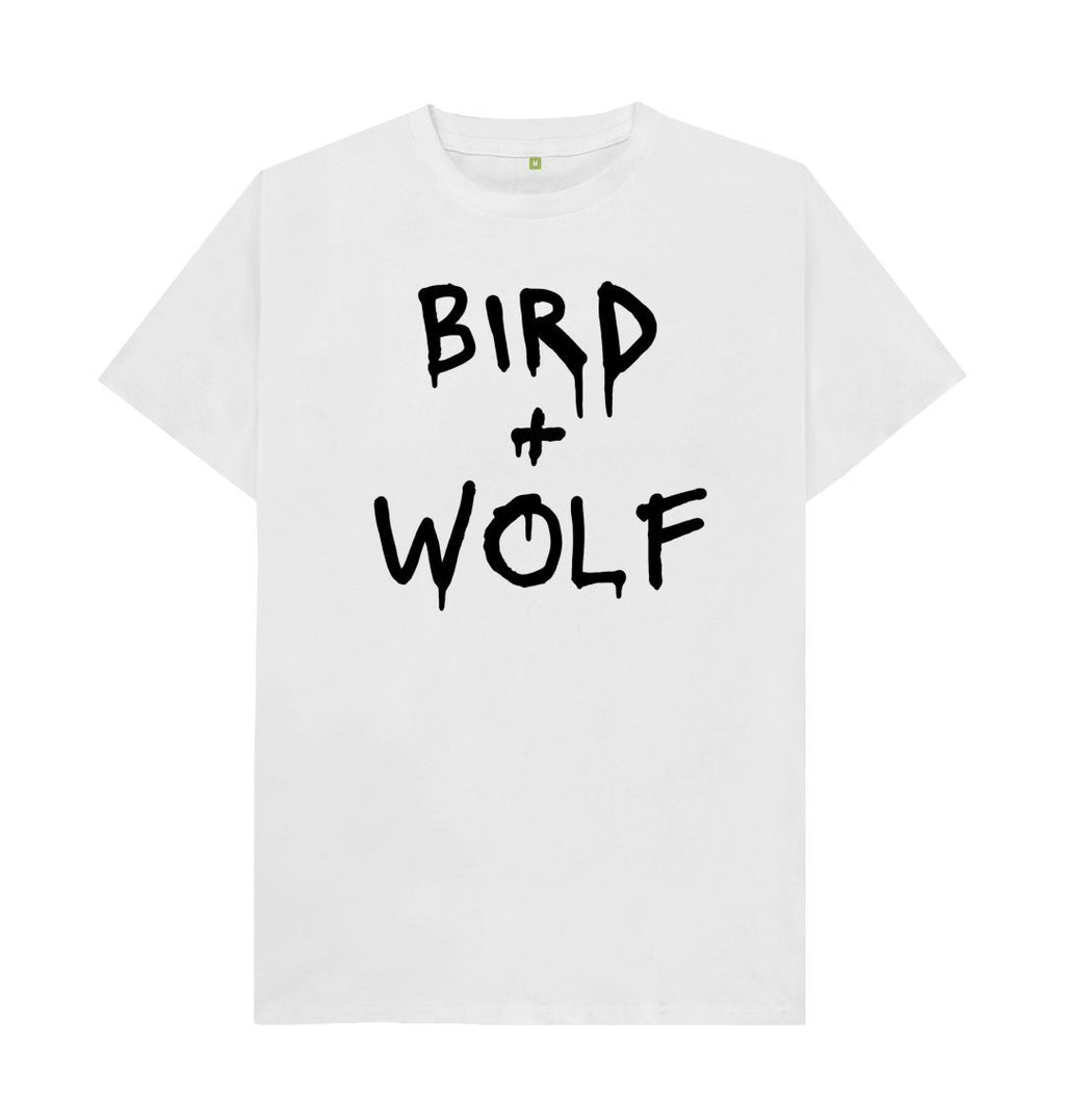 White Bird + Wolf Graffiti Relaxed T Shirt