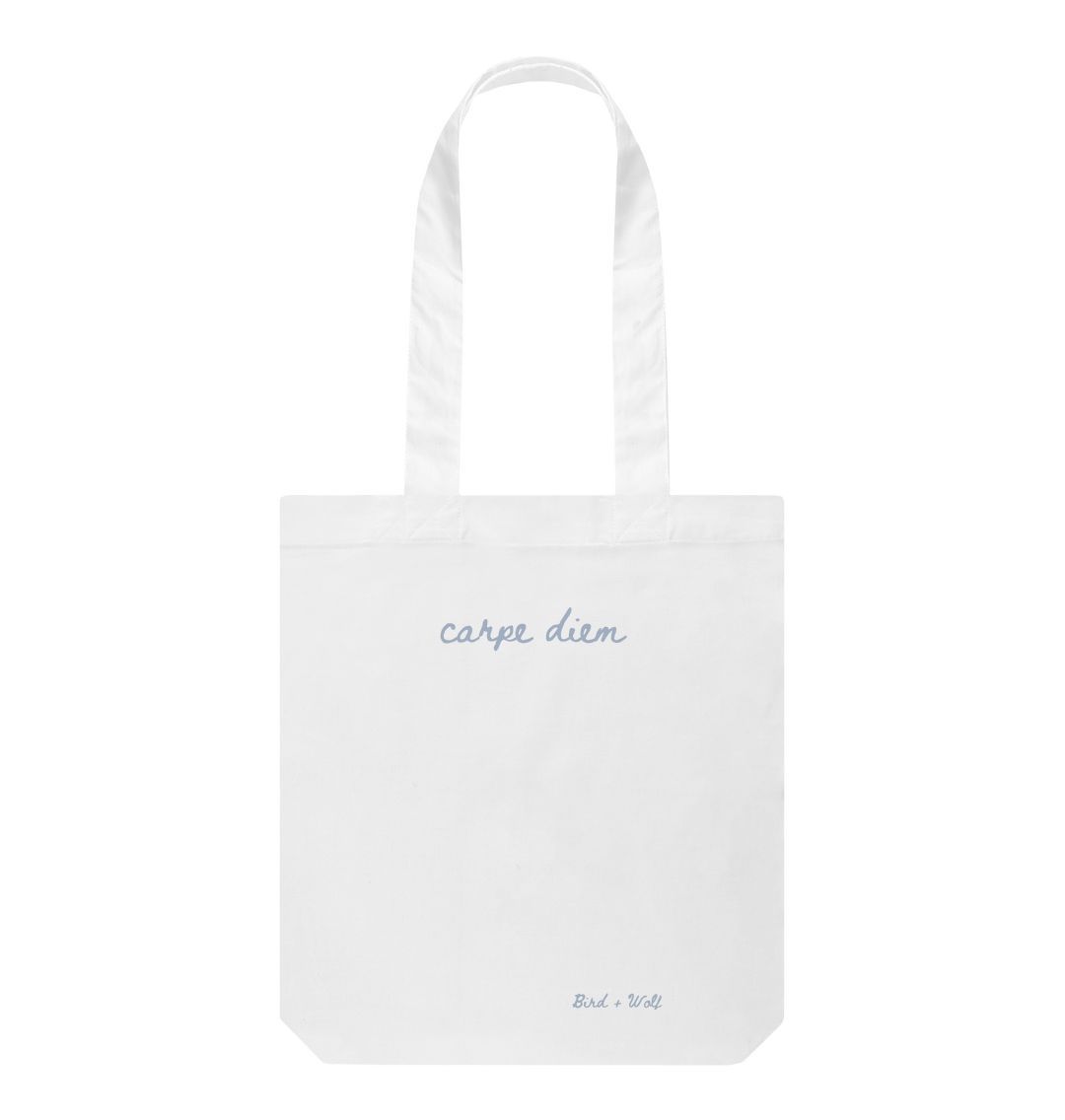 White Carpe Diem Bag