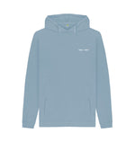 Stone Blue Go Your Own Way Chunky Hoodie