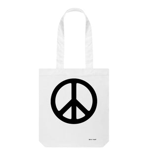 White Peace Bag
