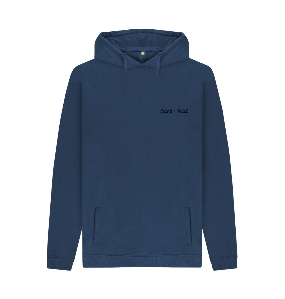 Navy Wingspan (Back) Chunky Hoodie