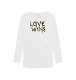 White Love Wins Long Sleeve T Shirt