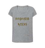 Athletic Grey Kindness Rocks Scoop T Shirt