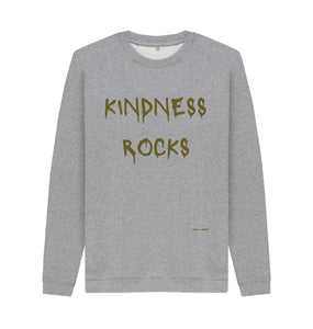 Light Heather Kindness Rocks Comfy Sweatshirt