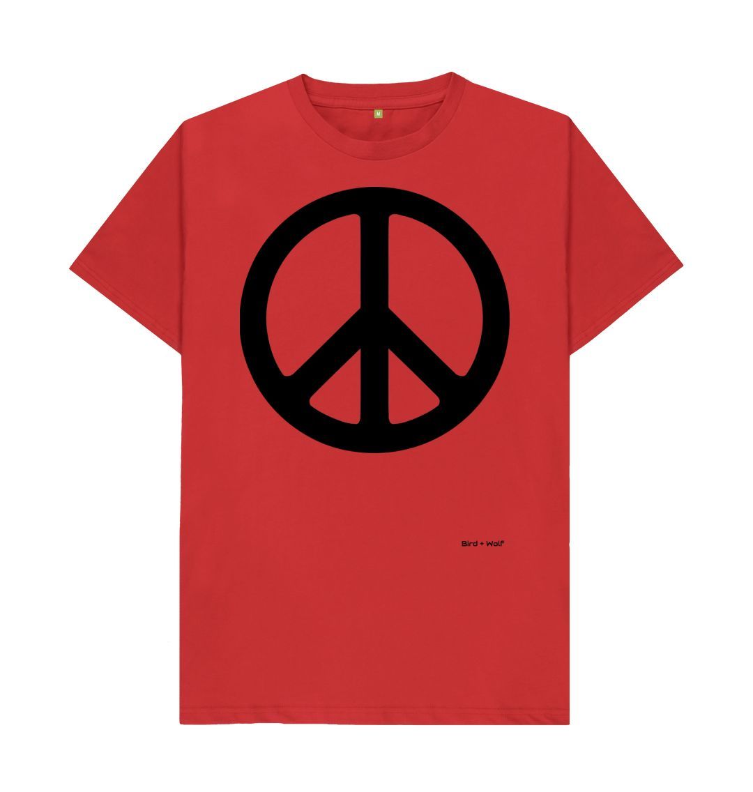 Red PEACE Classic Tee